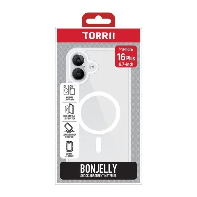 Cover Iphone 16 Plus Magsafe Compatible Torrii Bonjelly - Clear